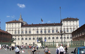 The Palazzo Reale in Turin was built in the 16th century  and modified by the Baroque architect Filippo Juvarra