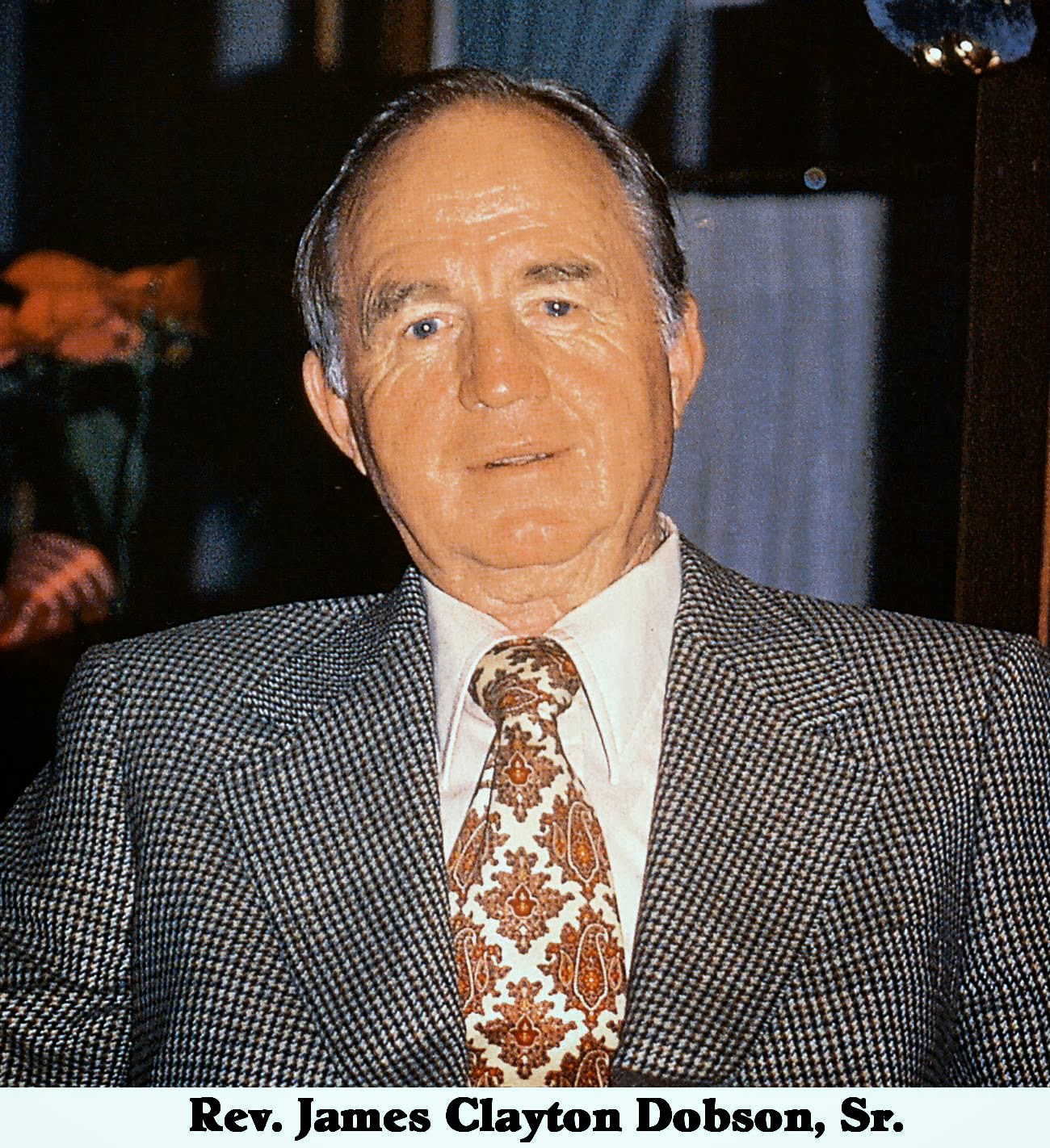 The History Nut of Missouri: Rev. James Clayton Dobson, Sr.