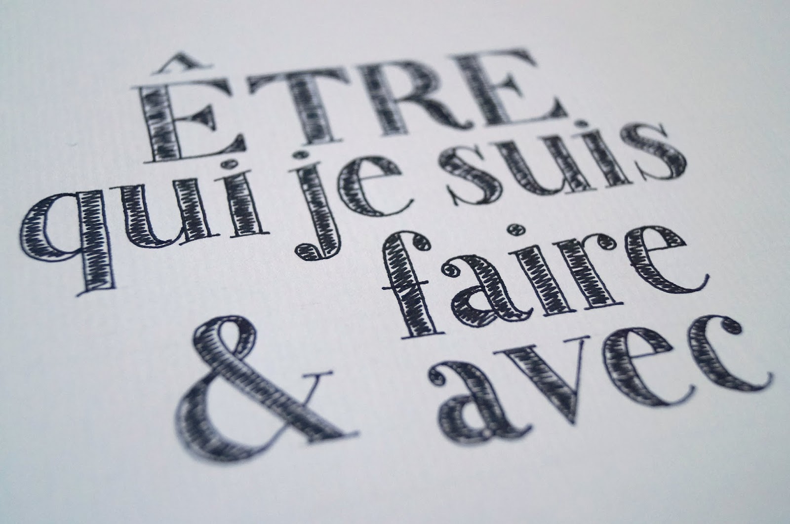 DIY  Créer une belle enveloppe doublée et calligraphiée – Lettres & Co –  Calligraphie