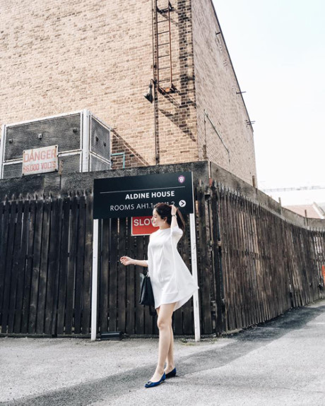 Mỹ nhân Việt khoe chân thon - Ảnh 11 My nhan Viet khoe chan thon - Anh 11