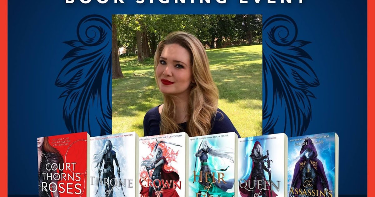 little librocubicularist NBS EVENTS Sarah J. Maas Book Signing Event