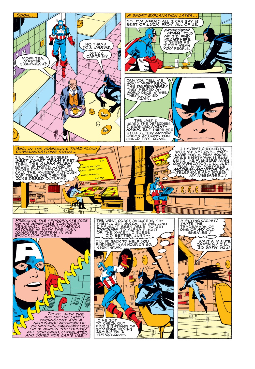 Read online Captain America (1968) comic -  Issue #314 - 10