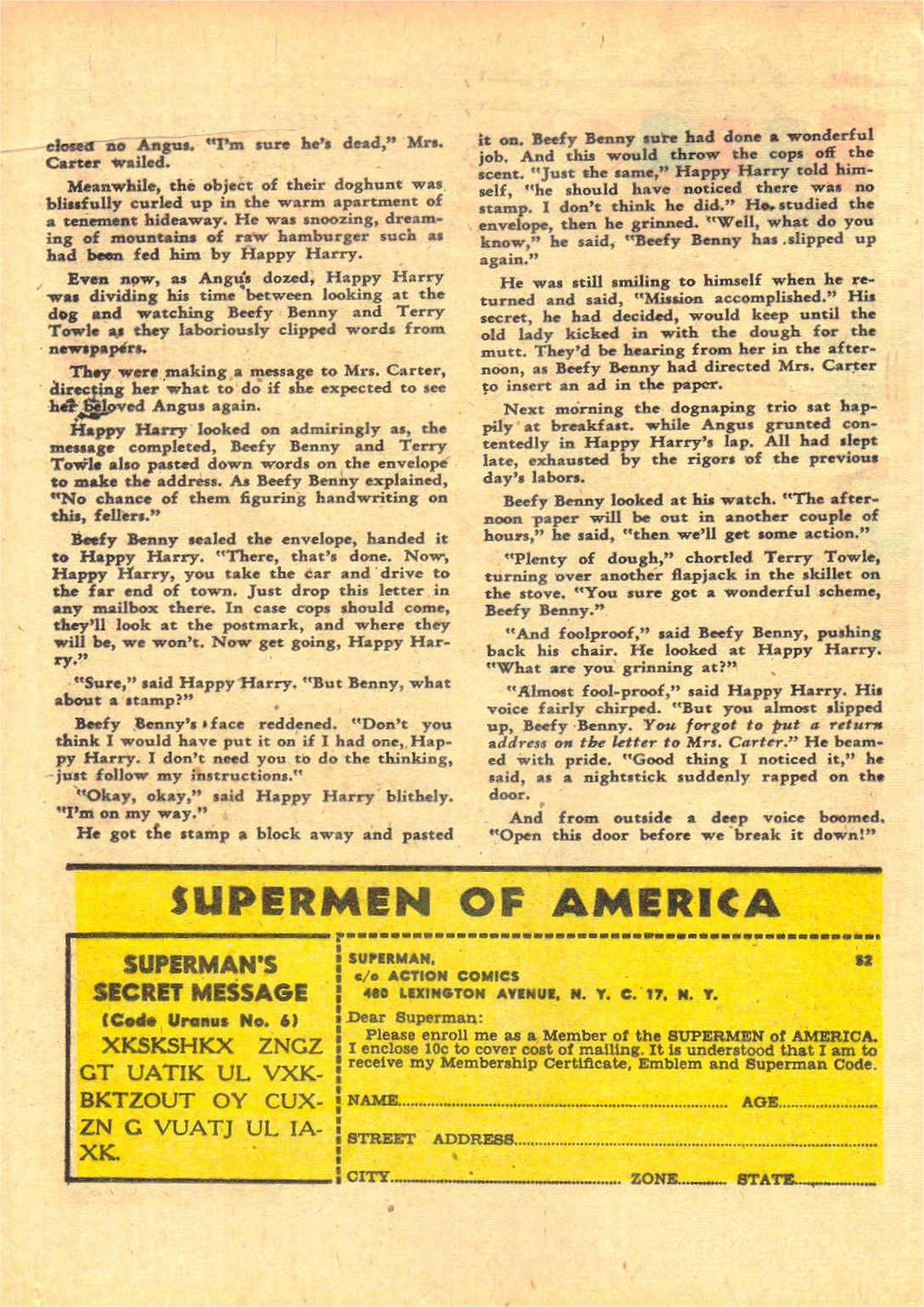 Read online Superman (1939) comic -  Issue #52 - 37