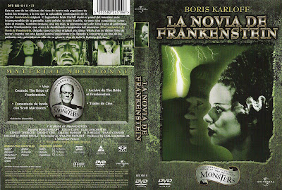 Carátula:La novia de Frankenstein | 1935 | The Bride of Frankenstein Cover, dvd, caratula: La novia de Frankenstein | 1935 | The Bride of Frankenstein