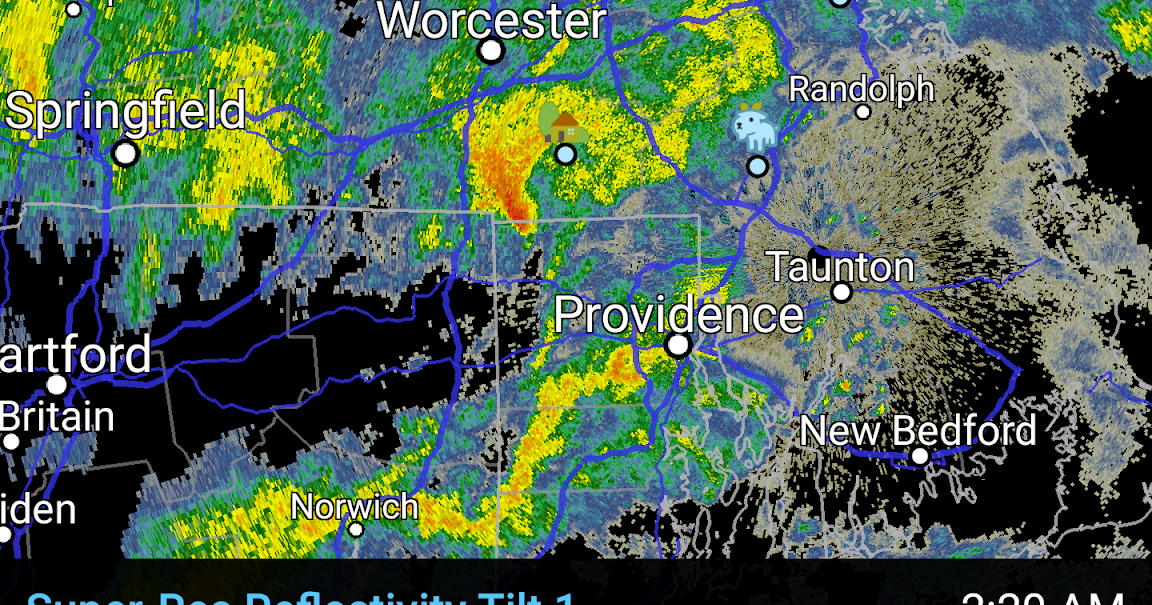 Blackstone Valley Weather Service Widespread Wind Damage in Upton