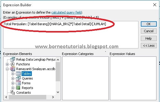 Cara Membuat Query Jenis Query Design Secara Sederhana Dan Mudah Borneotutorials