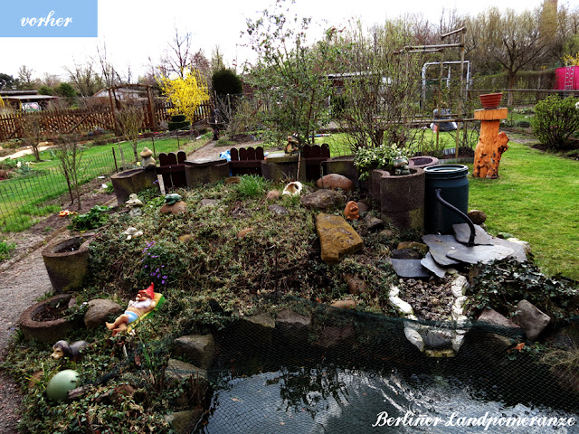 Berliner Landpomeranze: Ein Berlin-Gartenblog: Das Teichprojekt