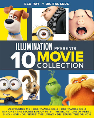Illumination Presents 10 Movie Collection Bluray