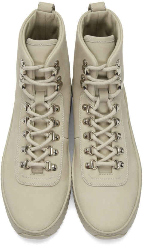 The Cool Sneaker And Snow Compromise: Fear Of God Nubuck Hiking Sneaker ...