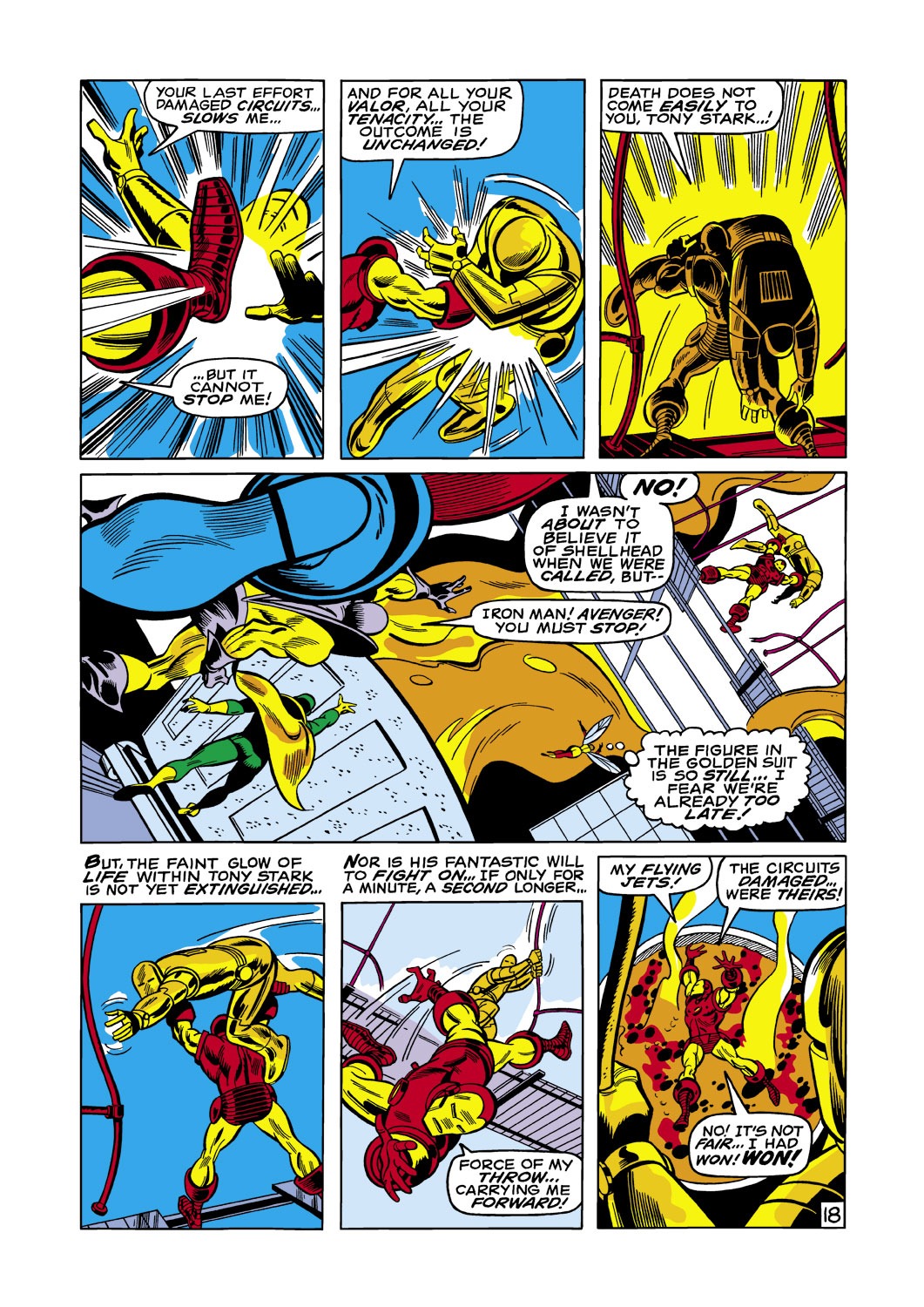 Read online Iron Man (1968) comic -  Issue #18 - 19