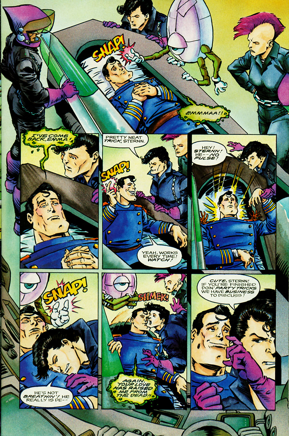 Read online Captain Sternn: Running Out of Time comic -  Issue #1 - 12