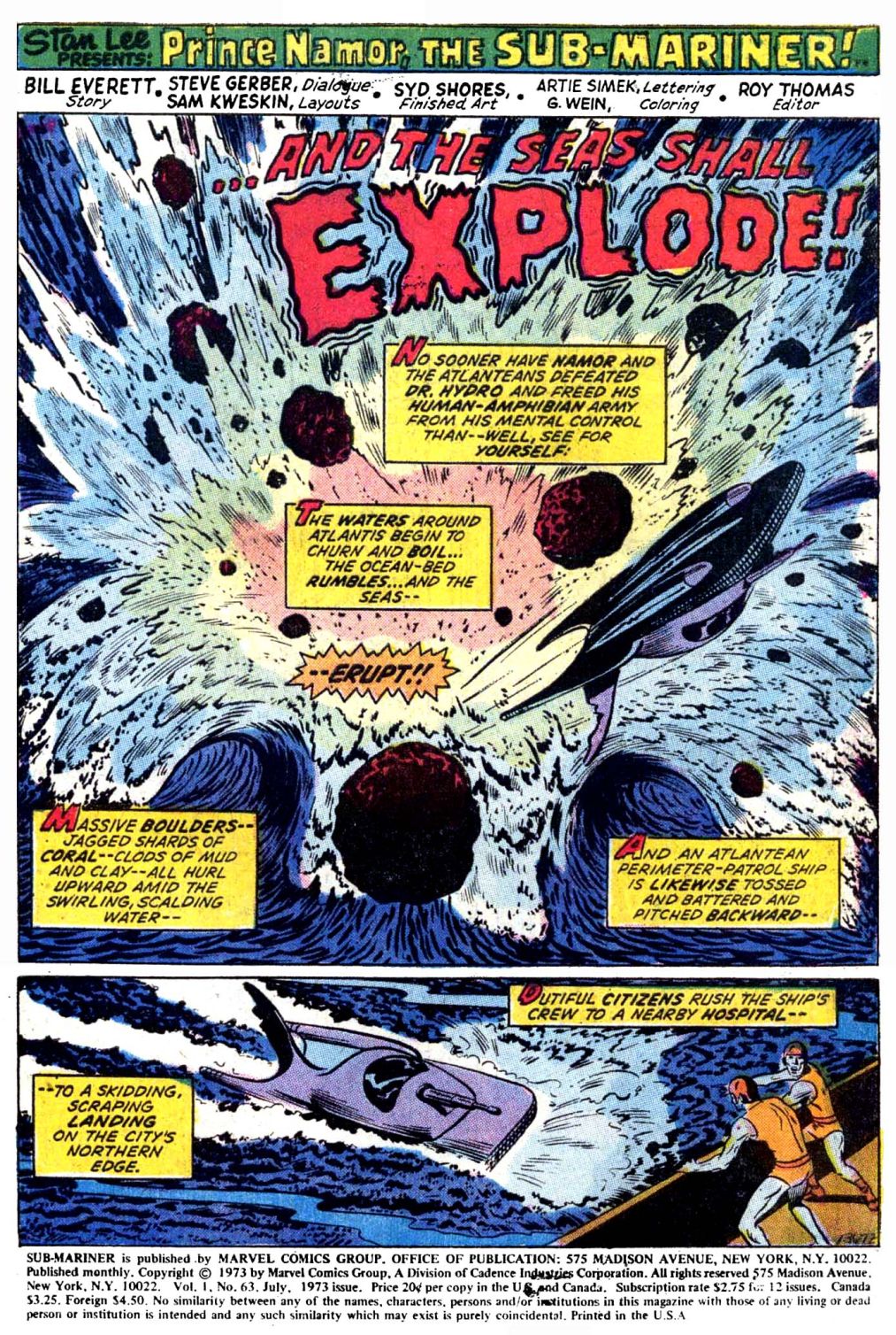 Read online The Sub-Mariner comic -  Issue #63 - 3