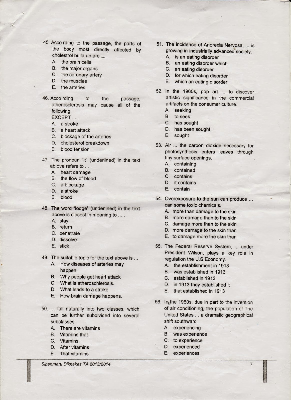 Most Wanted Soal Ujian Masuk Poltekkes Dan Pembahasannya Most Wanted Soal Ujian Masuk Poltekkes Dan Pembahasannya