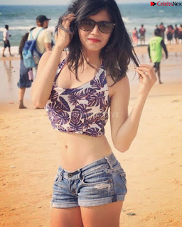 Beautiful Instagram Indian Model Ishika Mathur in lovely shorts bikini pics ~ .xyz Exclusive 005