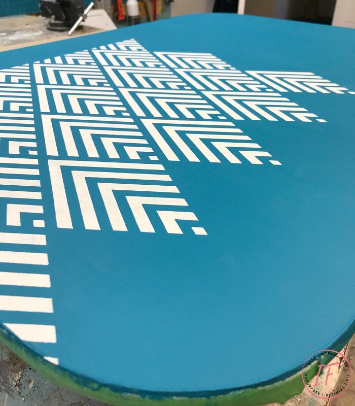 How To Paint Arborite Retro Dining Tables Interior Frugalista