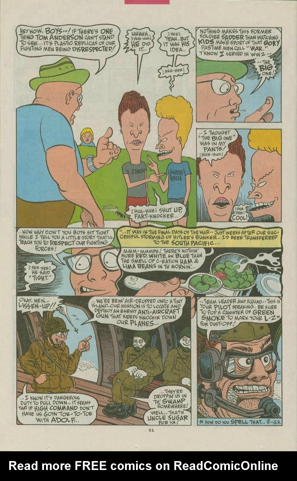 Read online Beavis and Butt-Head comic -  Issue #2 - 24