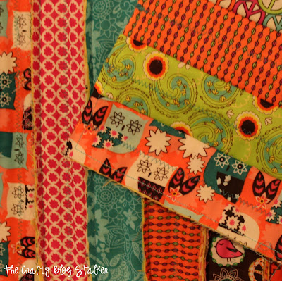 Fabric Strip Rag Quilt Tutorial The Crafty Blog Stalker