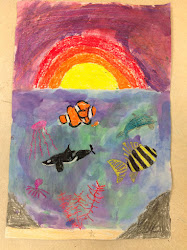 grade resist watercolor young 4th paintings undersea miss greenpeace dear story lessons core teachers 2nd second sea wall