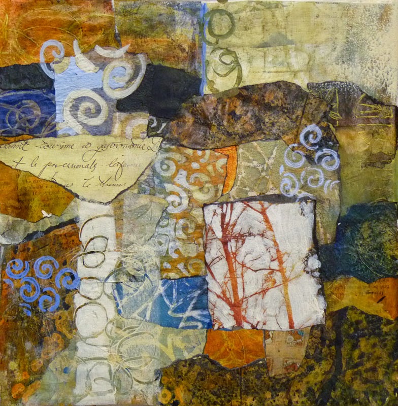 Sharon Lynn Williams' Art Blog "From Fall To Winter", mixed media