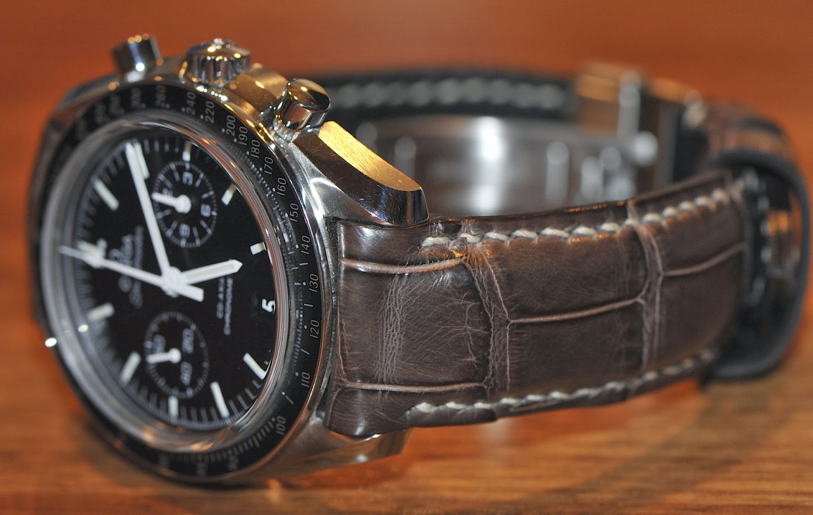 Dangerous9straps: Steve's great Omega Coaxial Speedmaster on our Very ...