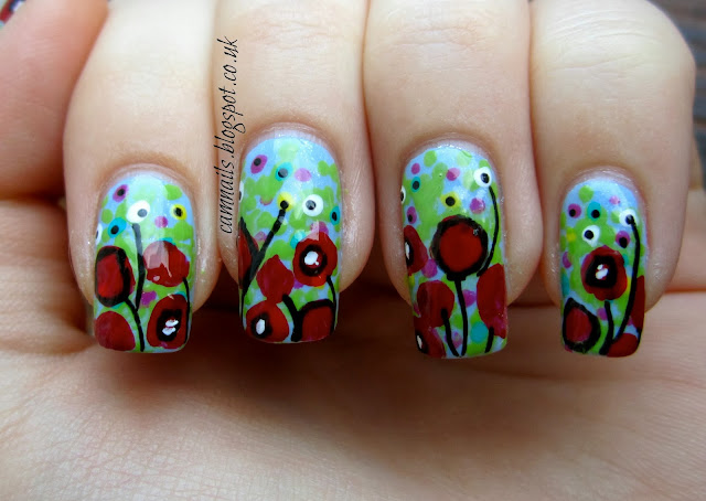 flowers-floral-nail-art-manicure-colourful-field