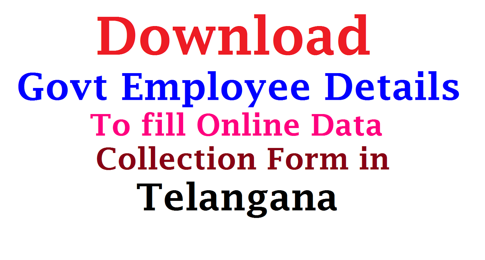 Download Employee Details Submitted Previously at CFMS HRMS http