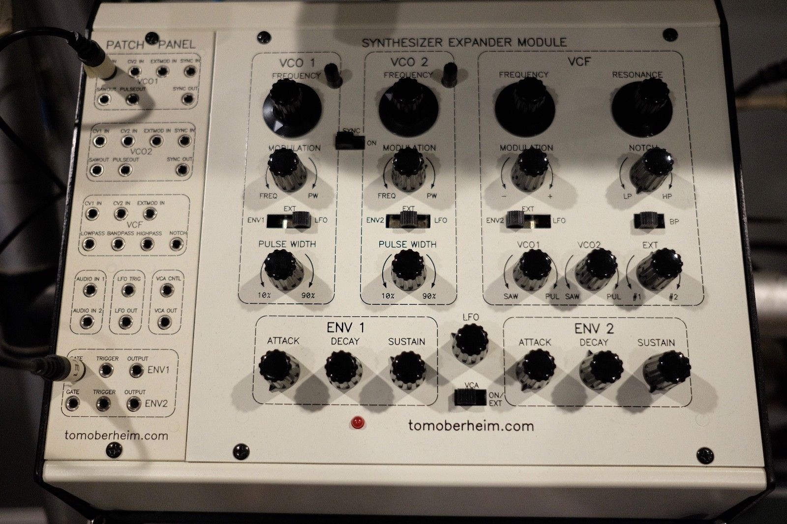 MATRIXSYNTH: Oberheim SEM Patch Panel Version
