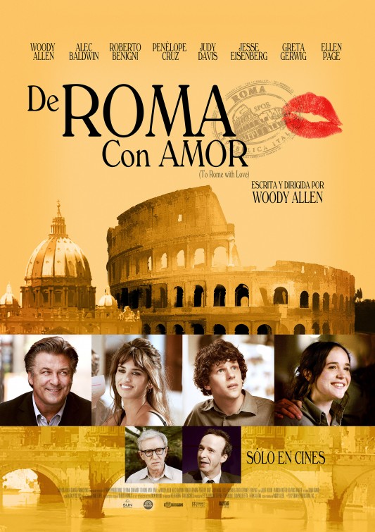قصة فيلم الرومانسية To Rome with Love قصة فيلم الرومانسية To Rome with Love