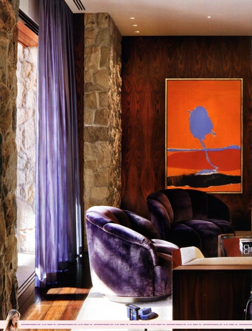 Ophelia's Adornments blog Jennifer Aniston's Beverly Hills home