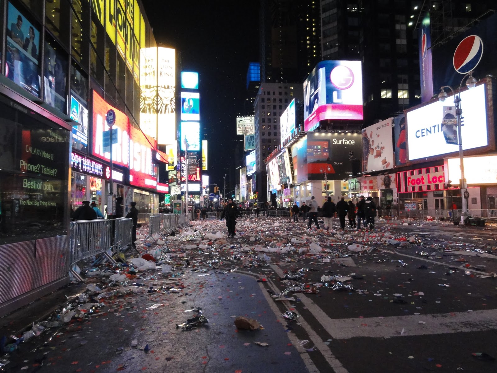 For the LOVE of Photos Watching the Ball Drop in NYC!