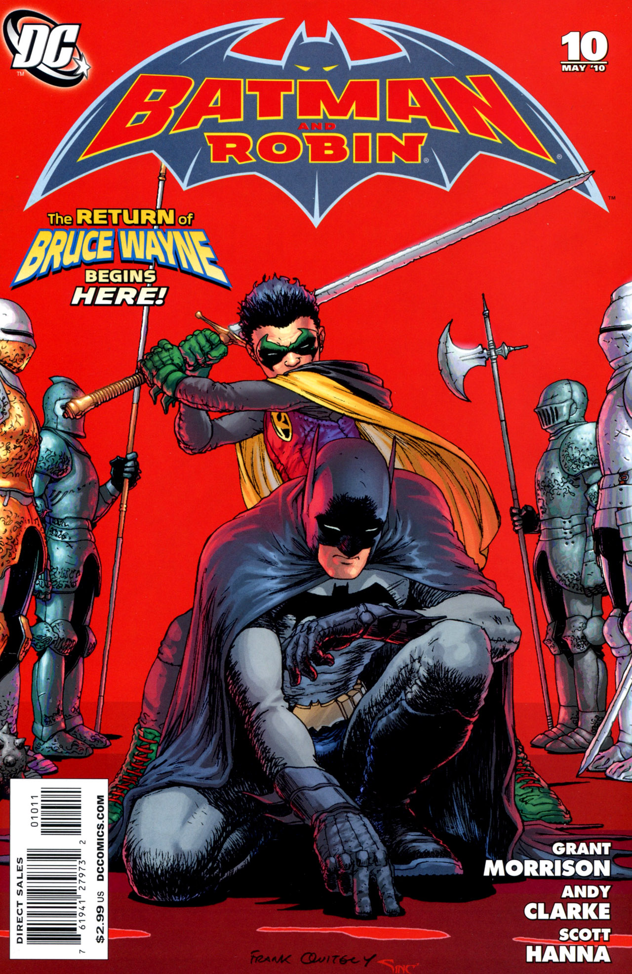 Read online Batman and Robin (2009) comic -  Issue #10 - 1
