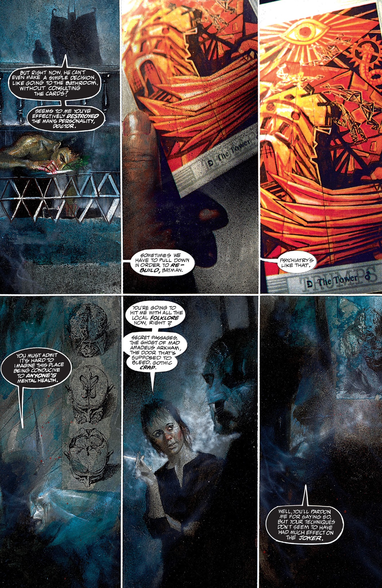 Batman Arkham Asylum Comic