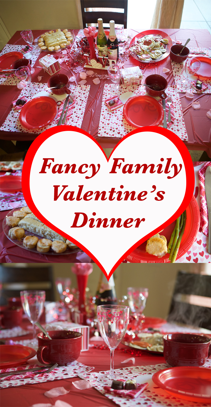 Emmy Mom--One Day at a Time: Family Friendly Valentine Dinner