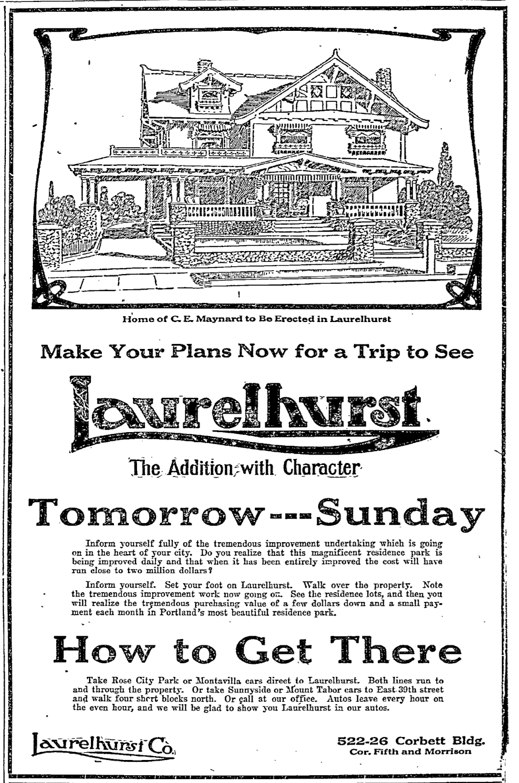 Laurelhurst Craftsman Bungalow Laurelhurst Ads