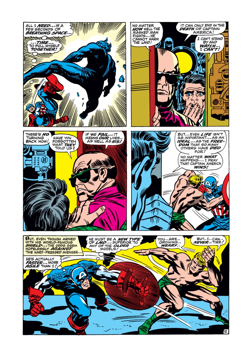Read online Captain America (1968) comic -  Issue #106 - 16