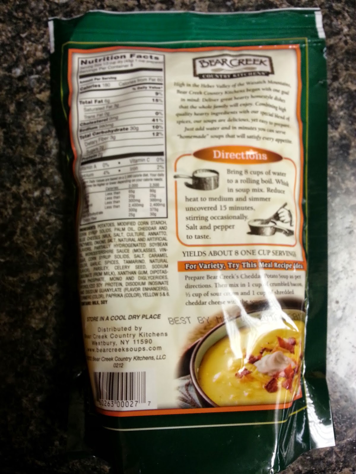 The 7 P's Blog Outdoor Cooking Shore Lunch Cheddar Potato Soup Vs