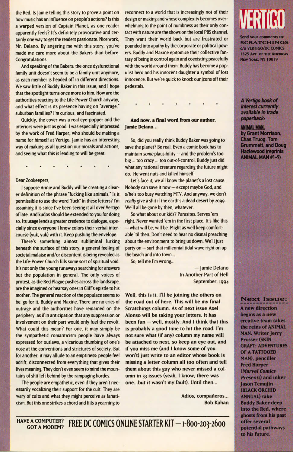 Read online Animal Man (1988) comic -  Issue #79 - 25