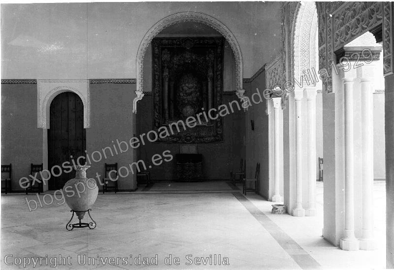 LA EXPOSICIÓN IBEROAMERICANA: -Pabellón Mudejar