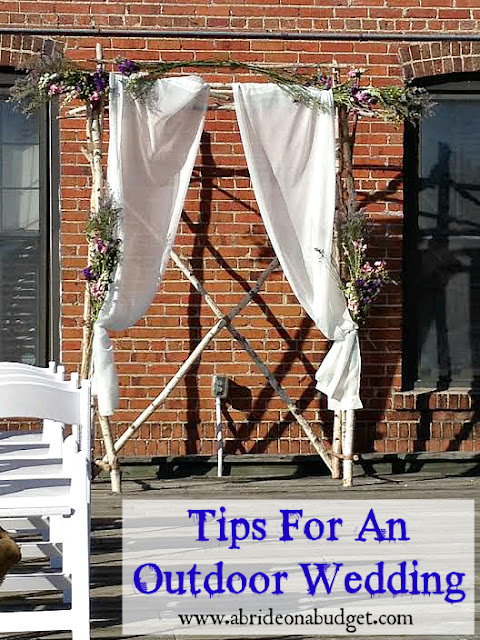 Outdoor Wedding Tips