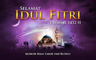 Kartu Ucapan Selamat Idul Fitri 1432H