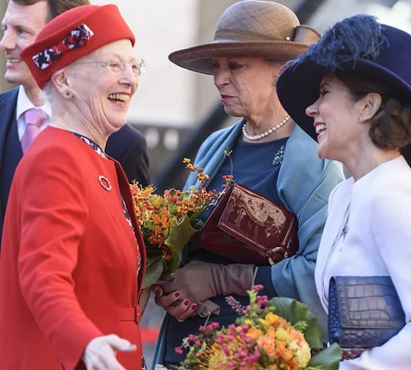 Queen Margrethe, Crown Prince Frederik, Crown Princess Mary, Prince Joachim, Princess Marie, Princess Benedikte, style dress wore dress, new myroyals, newmyroyals