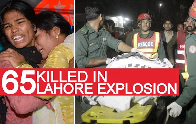 NEWS | 65 Killed in Lahore Explosion