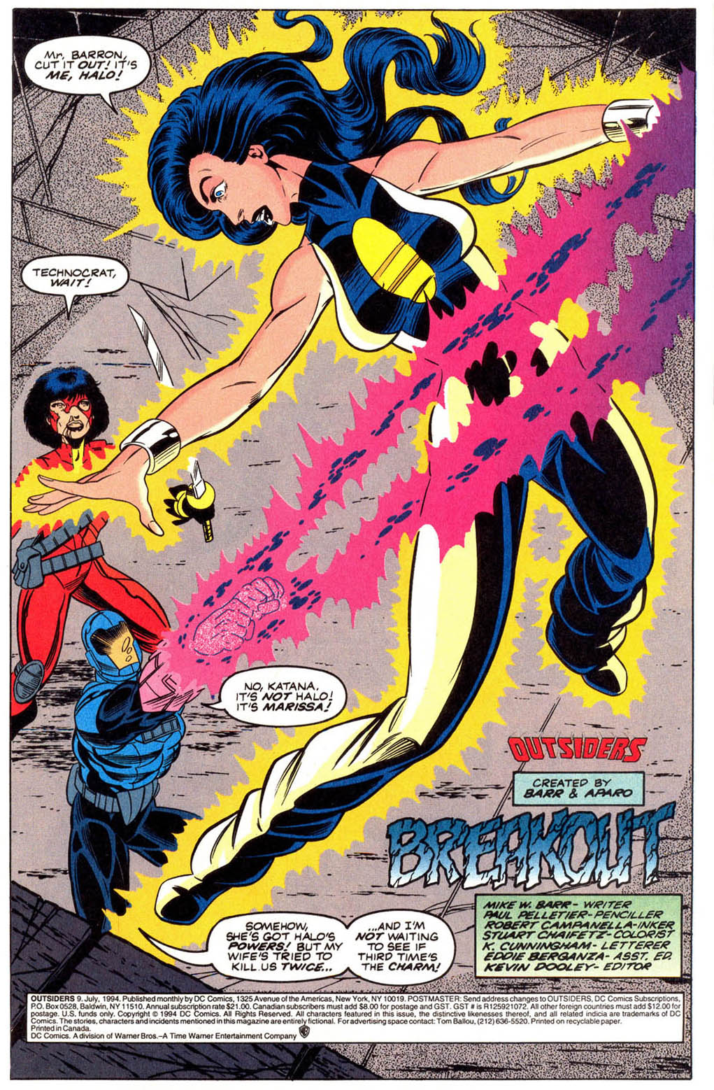 Read online Outsiders (1993) comic -  Issue #9 - 2