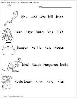 Have Fun Learning English: The letter K