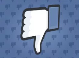 Facebook downvote button