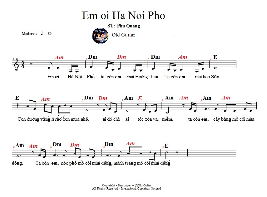 Học Guitar Abc Cảm Am P5 đệm Hat Với 3 Hợp Am Tone Am Học đan Guitar Abc Old Guitar