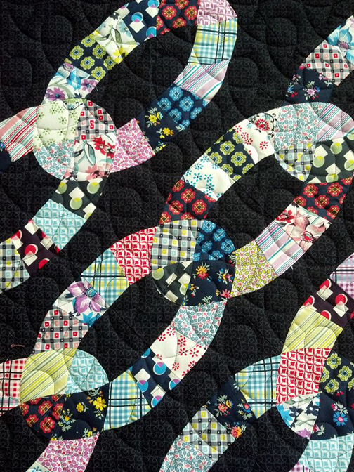 Cloud of Quilt Patterns A Wedding Ring Chain