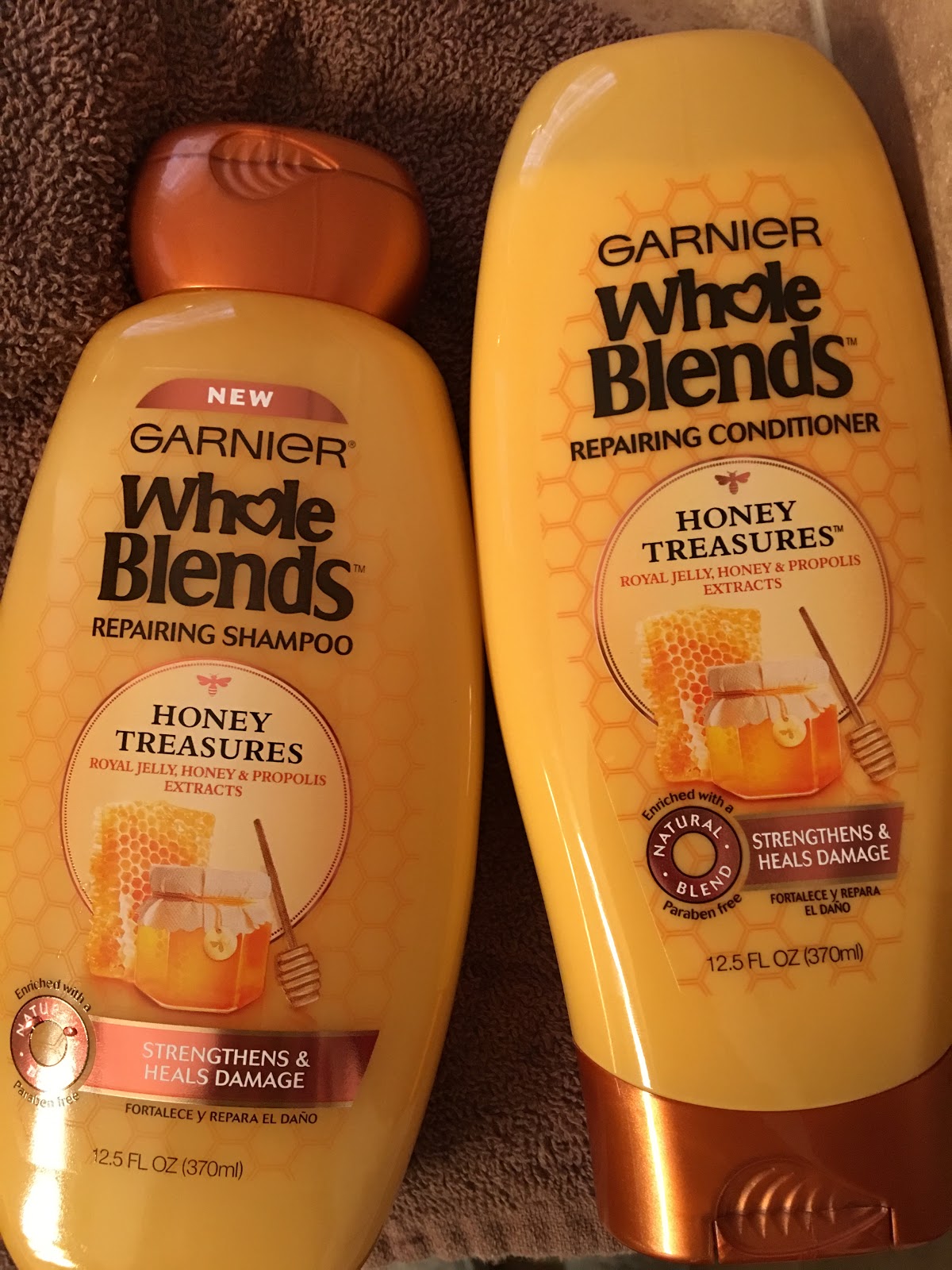 NEW TRY GARNIER WHOLE BLENDS SHAMPOOS AND CONDITIONERS