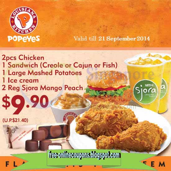 Printable Coupons 2023 Popeyes Chicken Coupons