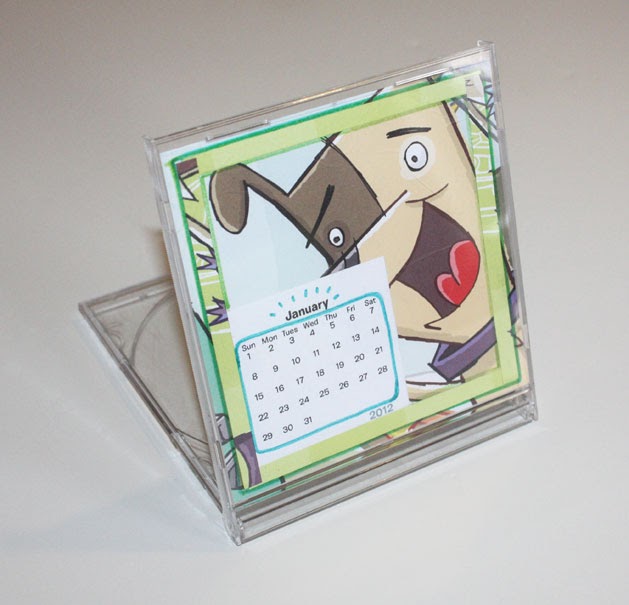 Cd Jewel Case Calendar Template